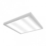 Светодиодный светильник "ВАРТОН" медицинский встраиваемый 595*595*55мм с закаленным матовым стекломм 36 ВТ 4000К класс защиты IP54