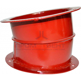 Отвод 15 градусов (круглый сварной)