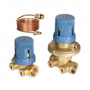 Клапан балансировочный VALTEC VT.040.G - 3/4" (ВР/ВР, 250–600 мбар, в комплекте с запорным клапаном)