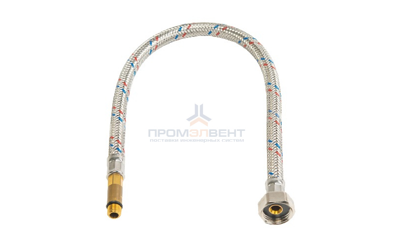 Подводка под смеситель гибкая STOUT (Смеситель/Гайка) - M10(18мм) x 3/8
