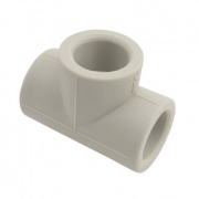 Тройник FV-Plast - 40 (для полипропиленовых труб под пайку, цвет серый)