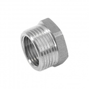 Футорка STOUT - 2" x 1"1/2 (никелированная)