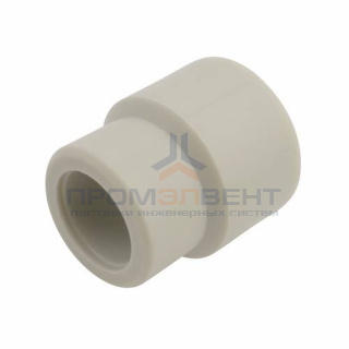 Муфта FV-Plast - 25 x 16 (под пайку внутренняя/наружная для полипропиленовых труб, цвет серый)