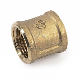 Муфта латунная резьбовая STOUT - 3"