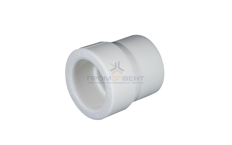 Муфта редукционная KALDE - 110 x 90 (для полипропиленовых труб под пайку, цвет белый)