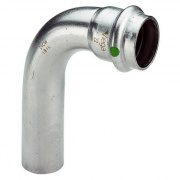 Отвод 90° Viega Sanpress Inox 2316.1 - 15 (нержавеющая сталь)