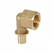 Переход на внутреннюю резьбу угловой REHAU RX - 20 x 3/4" (бронза, для труб серии RAUTITAN)