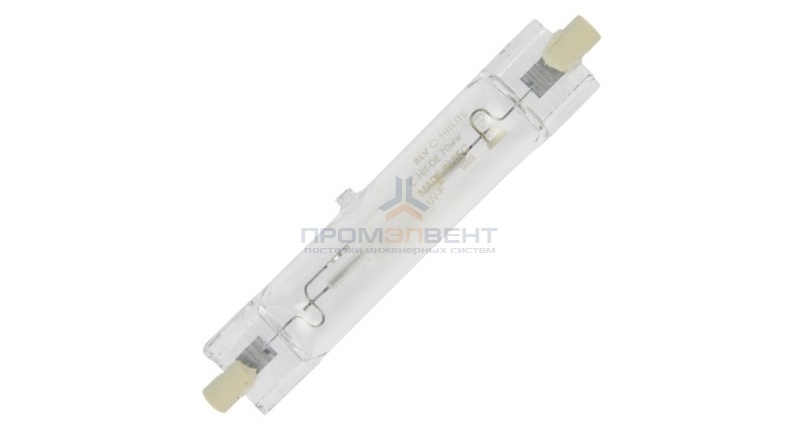 Лампа металлогалогенная BLV HIT-DE 70 dw 5200K RX7s