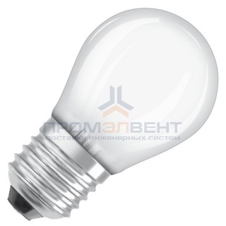 Лампа светодиодная Osram LED P CLAS P DIM 5W (40W) 827 FR 230V E27 470lm L43x89mm
