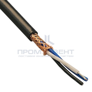 Кабель монтажный МКЭШвнг(А)-LS 2х2х1 экранированный с скрученными попарно жилами