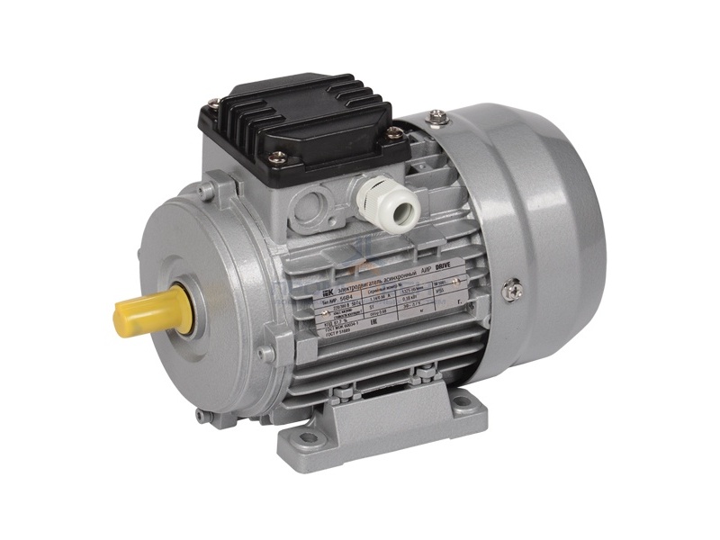 Электродвигатель асинхронный 3ф. АИР 56B2 380В 0,25кВт 3000об/мин (лапы) 1081 DRIVE IEK