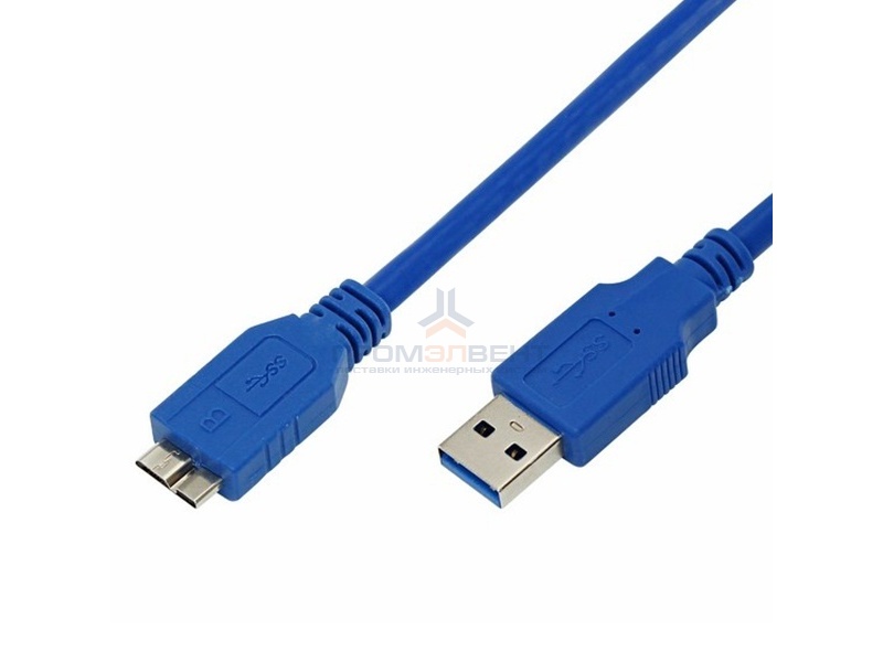 шнур штекер USB A 3.0- штекер micro USB 3.0 0,5м