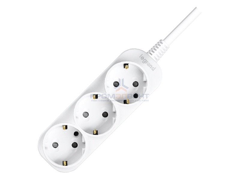 Anam Legrand e-Fren 3 Удлинитель,шнур 1.5м, 10A, 250V