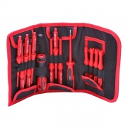 Набор диэлектрических отверток до 1000В 15 предметов НИО-1113 КВТ