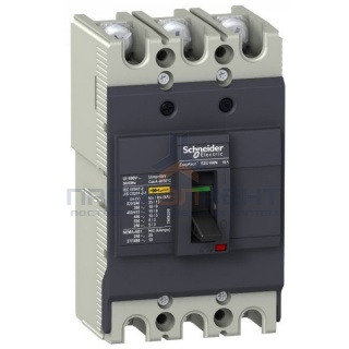 Автоматический выключатель Schneider Electric EZC100N 40A 18 кА/380В 3П3T (автомат)