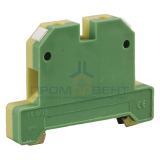 Клеммник IEK ЗНИ-16PEN-16мм2  100А желто-зеленый  (20шт. в упак.)