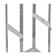 Рейки боковые, широкая, для шкафов CQE глубиной 800мм, 1 упаковка - 4шт.